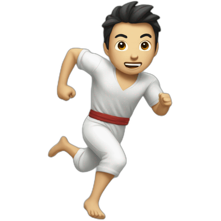 Shi tsu running emoji