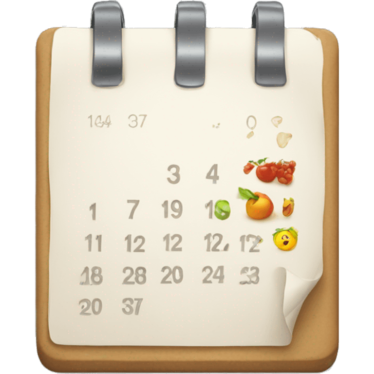 calender emoji