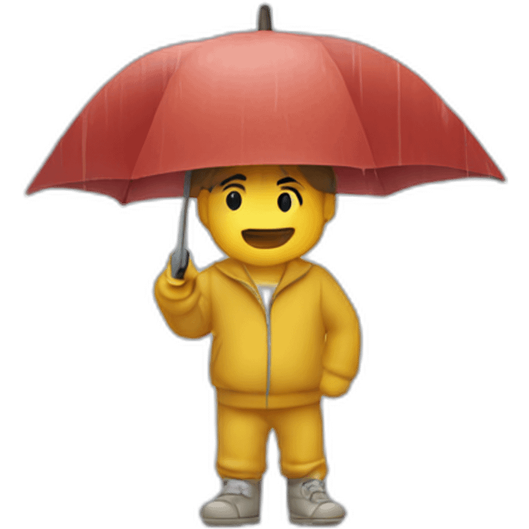 Raining on my parade emoji