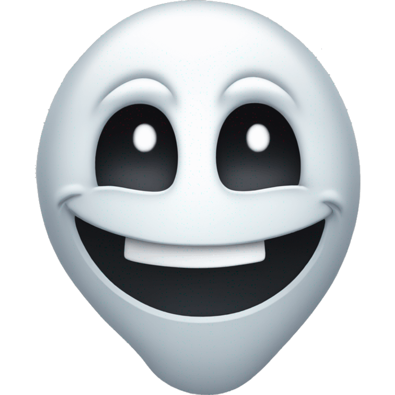 Ghost smiled  emoji