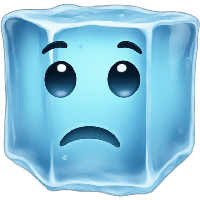 ice cubes emoji