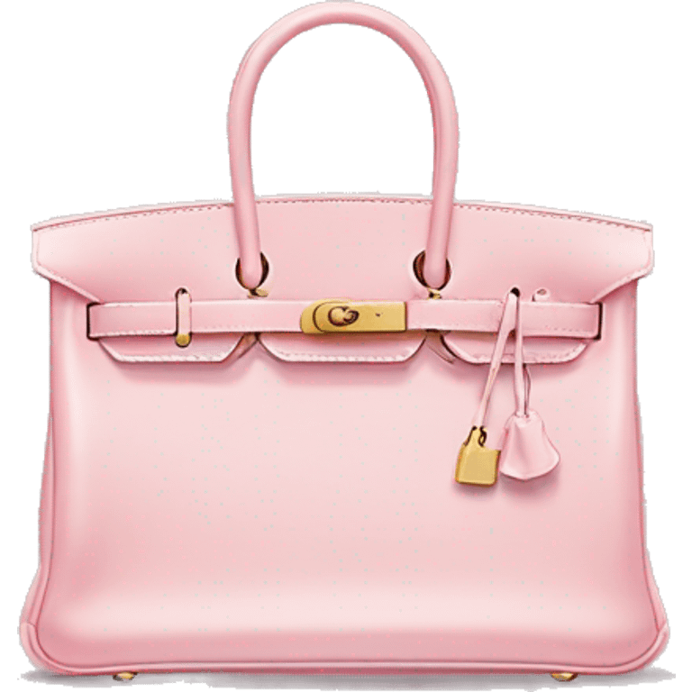 light pink hermes birkin bag  emoji