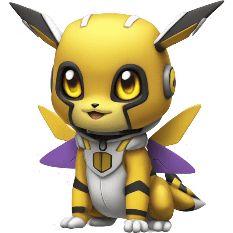 Metabee, Medabee, Renamon, Pikachu emoji