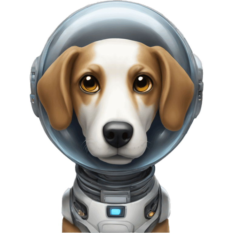 space-robot-dog emoji