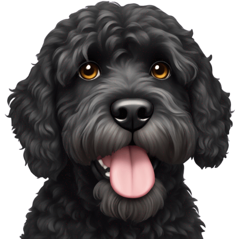 Portuguese water dog emoji