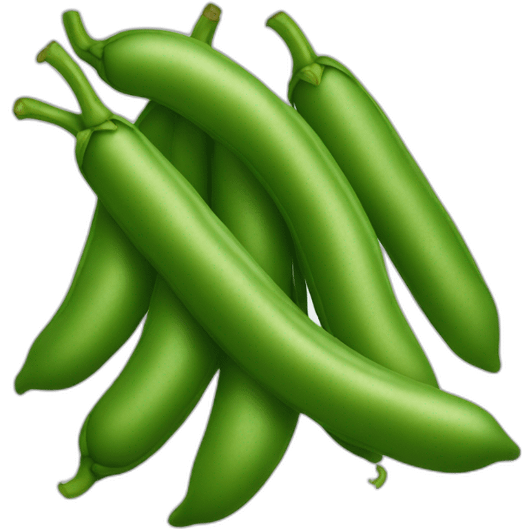 Green beans emoji