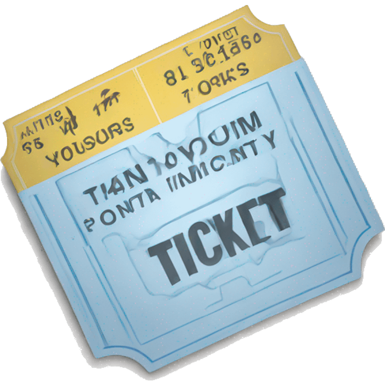 ticket emoji