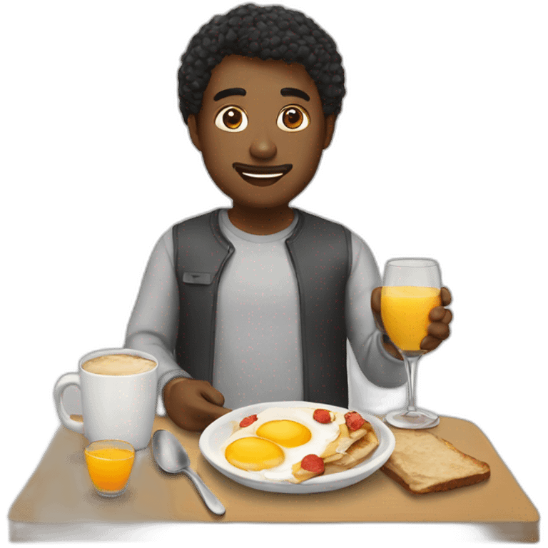 have breakfast emoji