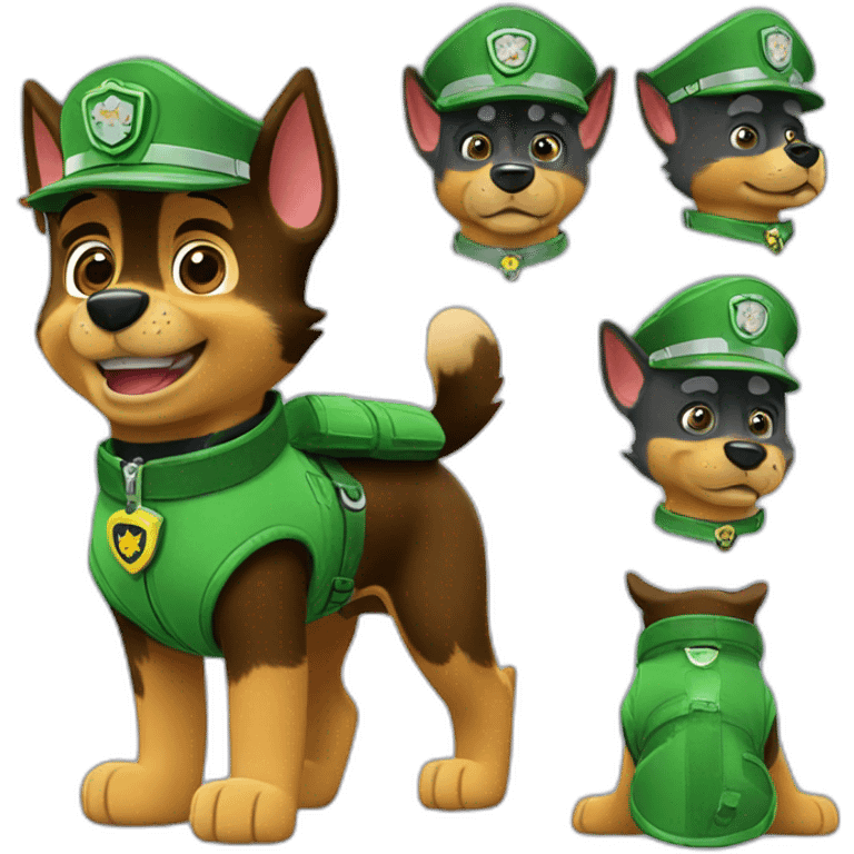 Marshall paw patrol emoji