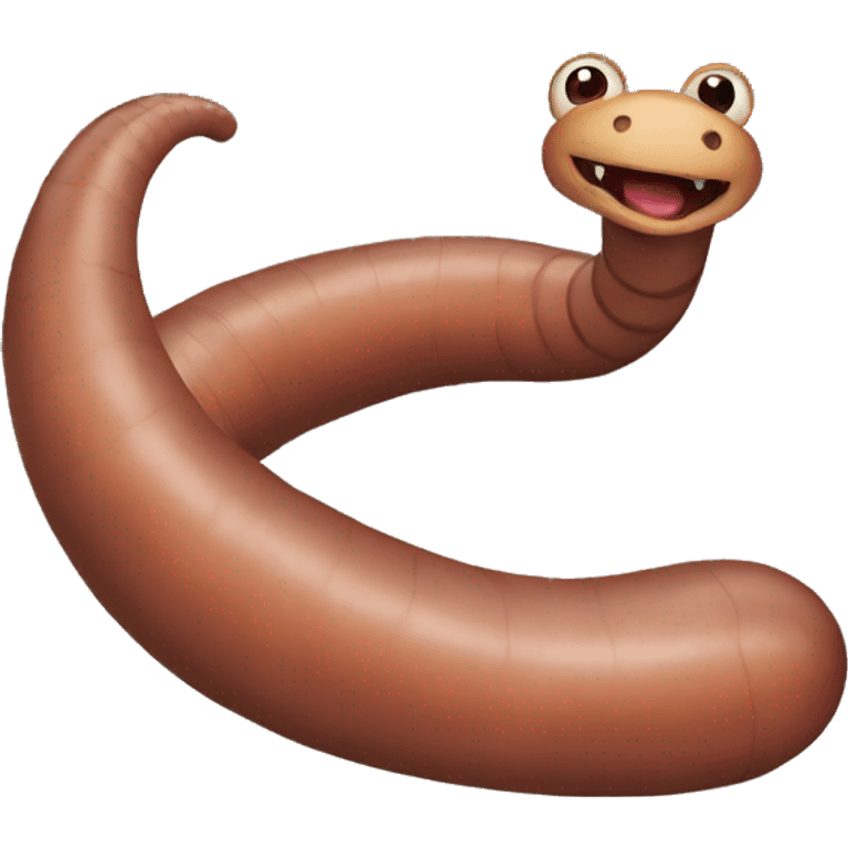 earthworm emoji