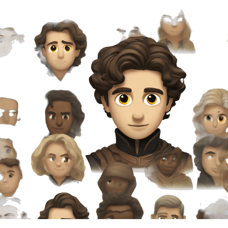 Timothy Chalamet in Dune movies emoji