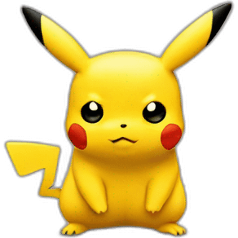 pikachu qui fait caca emoji