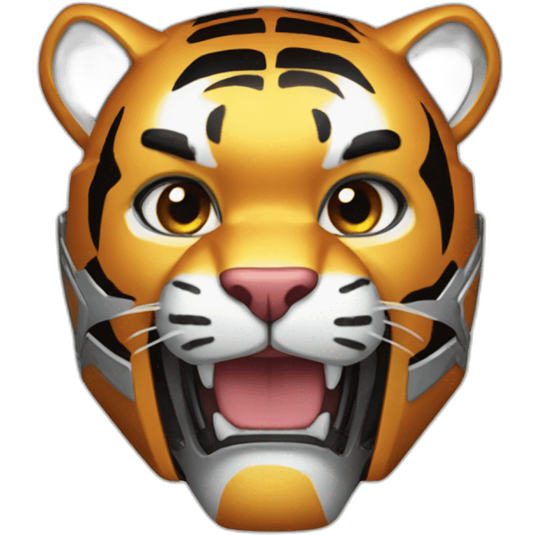 Tiger-with-iron-man-body-armor emoji