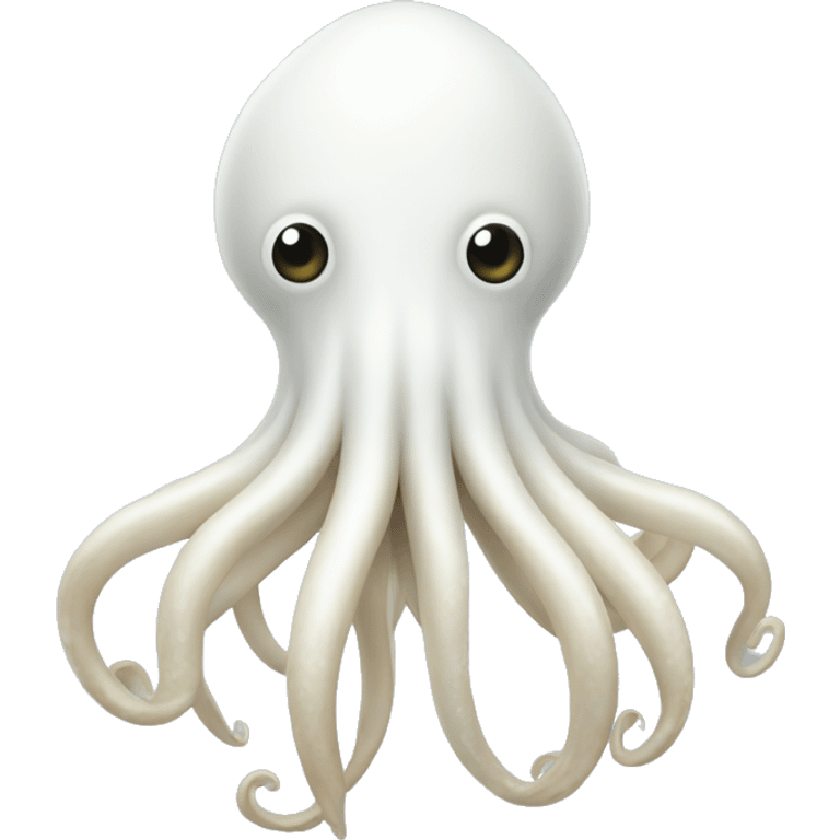 White squid emoji