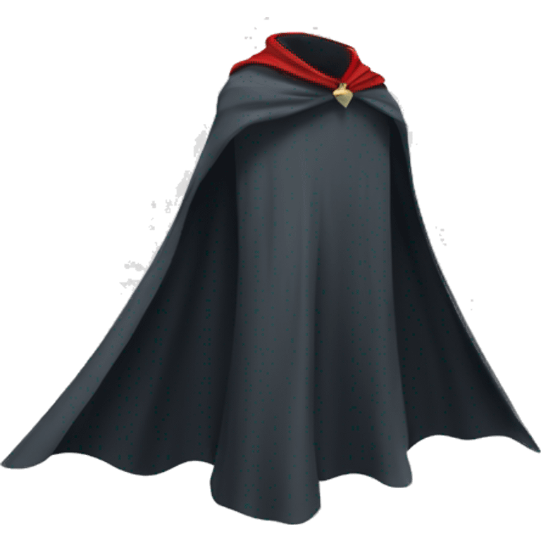 headless super hero cape emoji