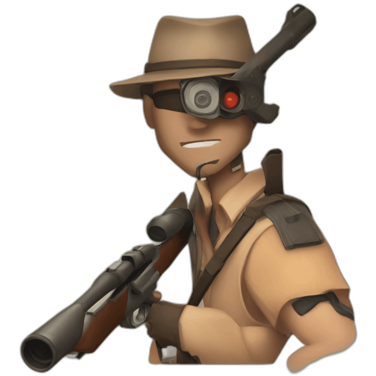 Team Fortress 2 sniper emoji