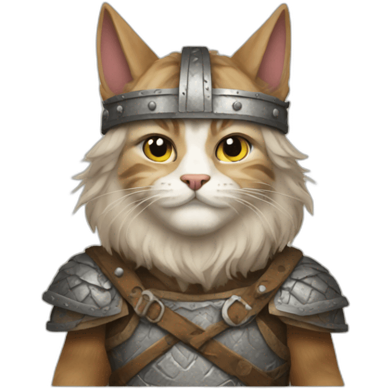 Viking cat emoji