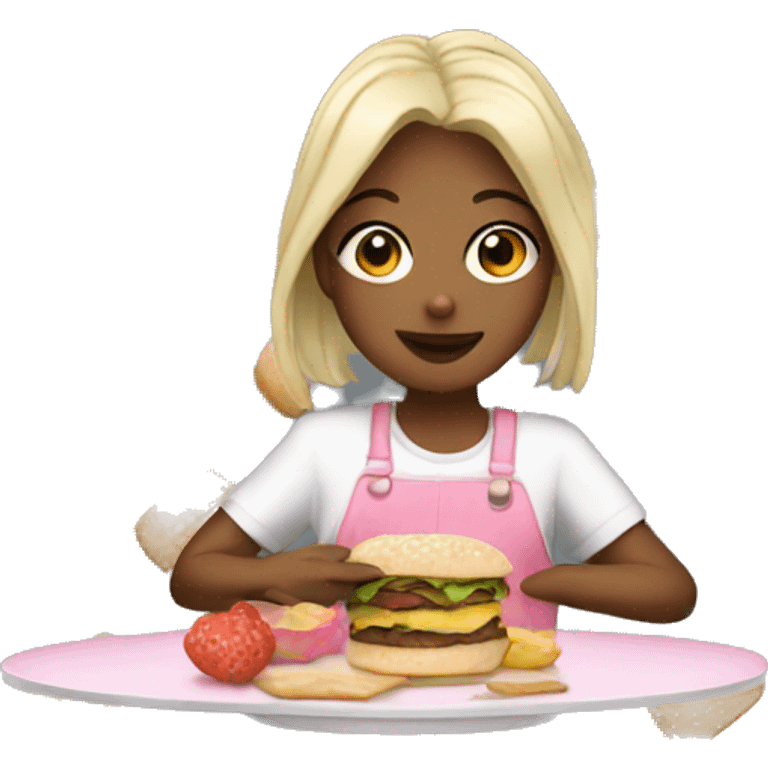 girly girl food emoji