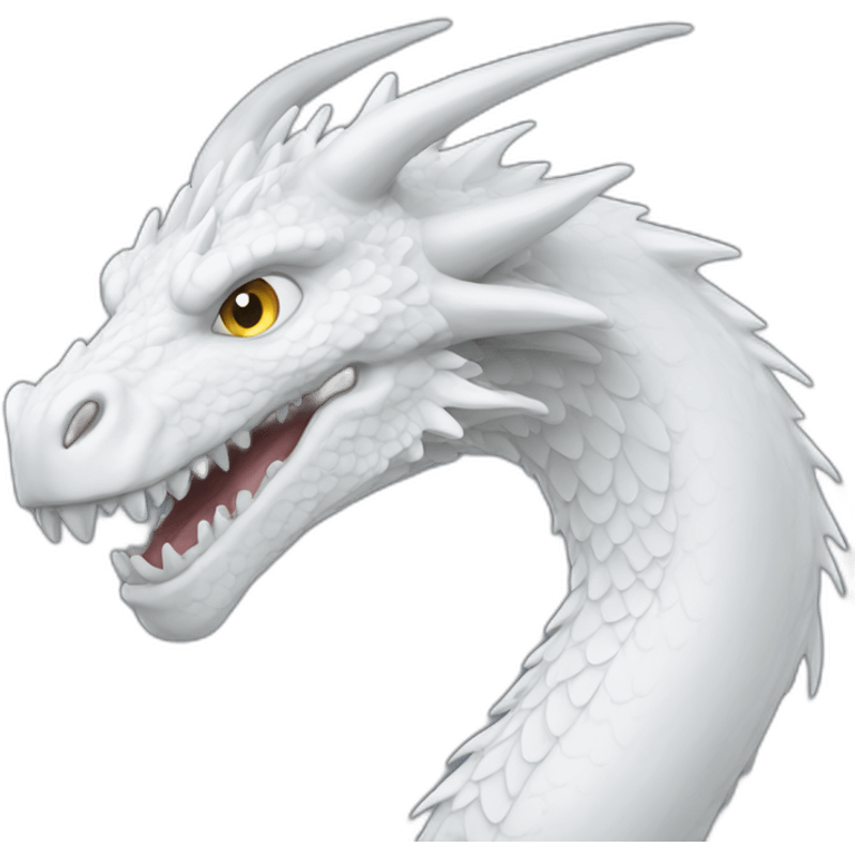 white dragon emoji