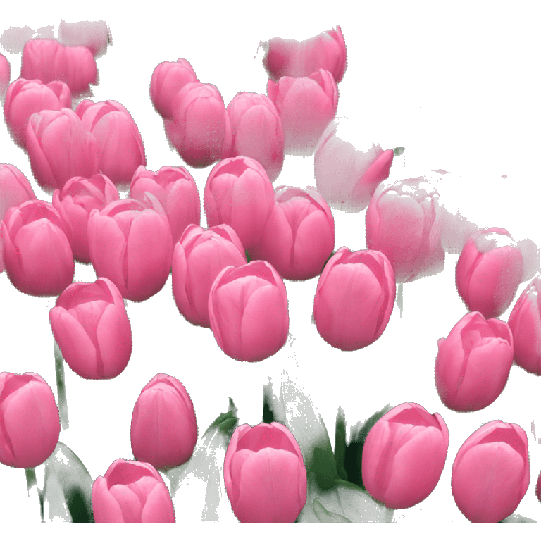 Pink Tulips emoji