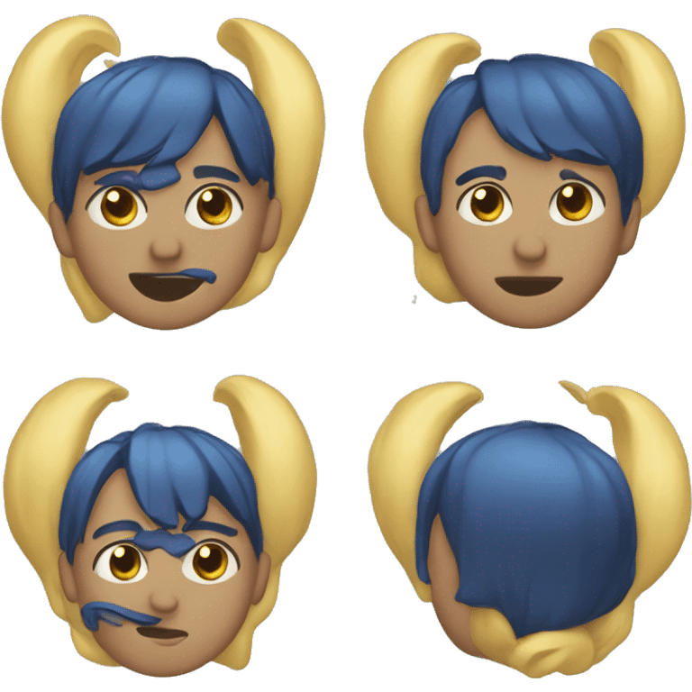 Pitufos azul  emoji