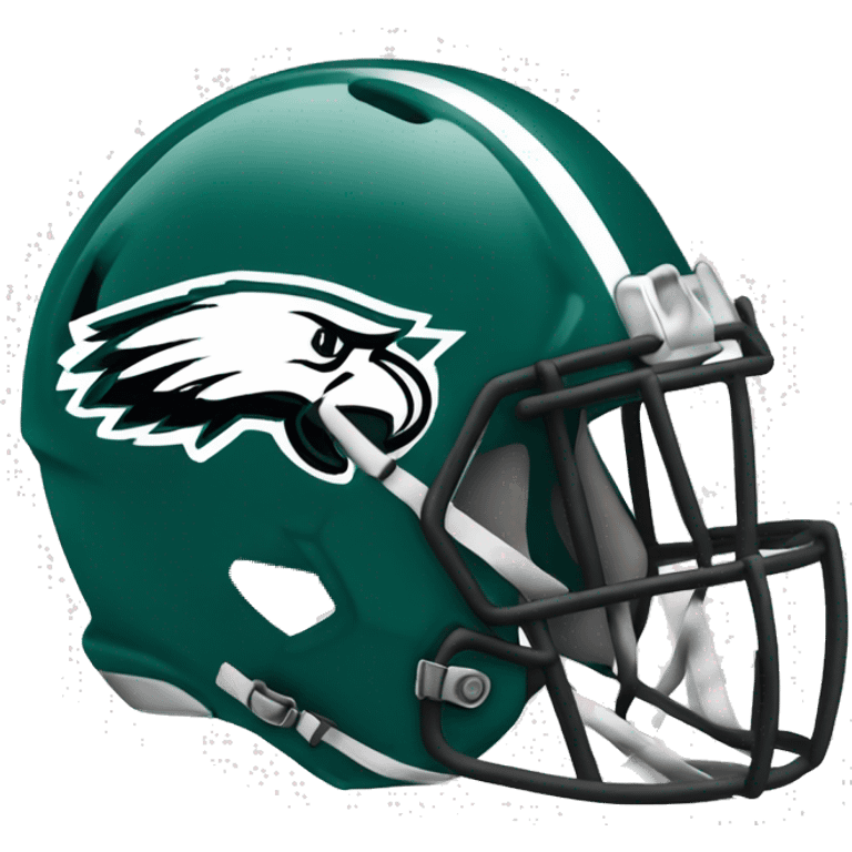 Philadelphia Eagles helmet facing left emoji