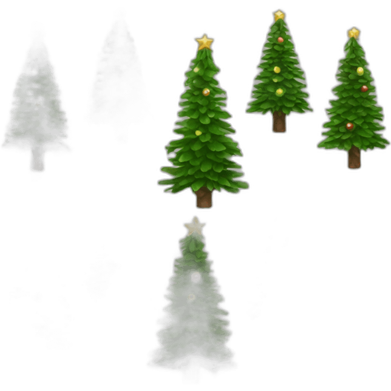 Christmas Trees emoji