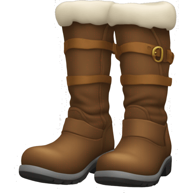 Botas navidad emoji