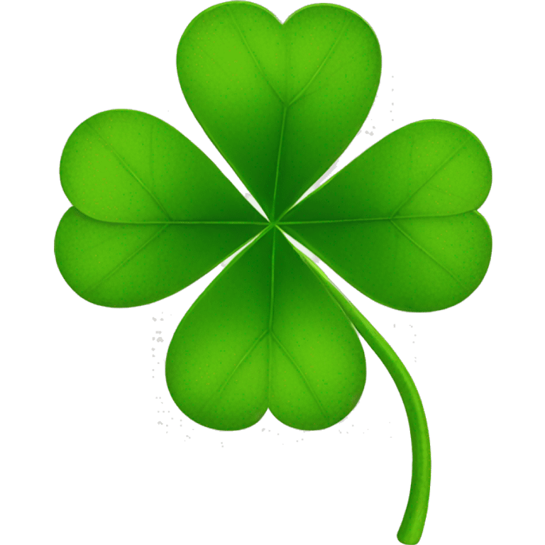 four leaf clover emoji