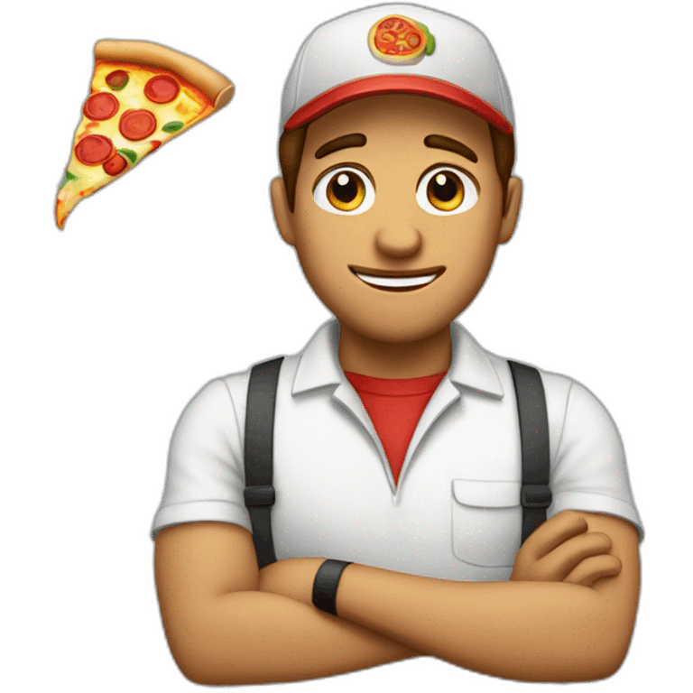 pizza man emoji