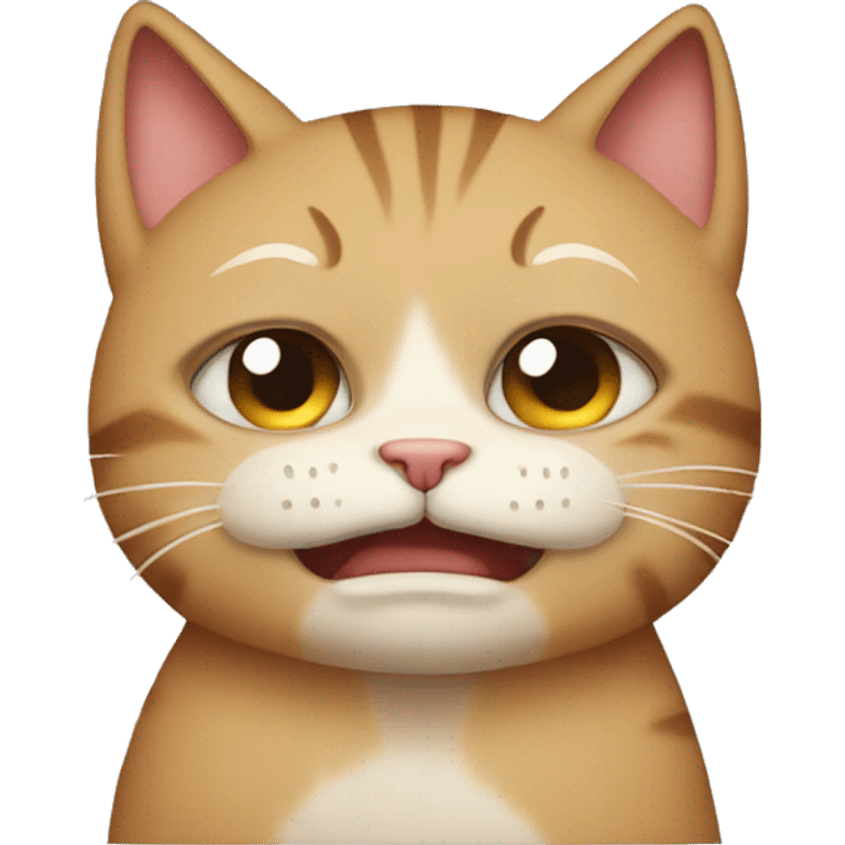 A crying bkh cat emoji