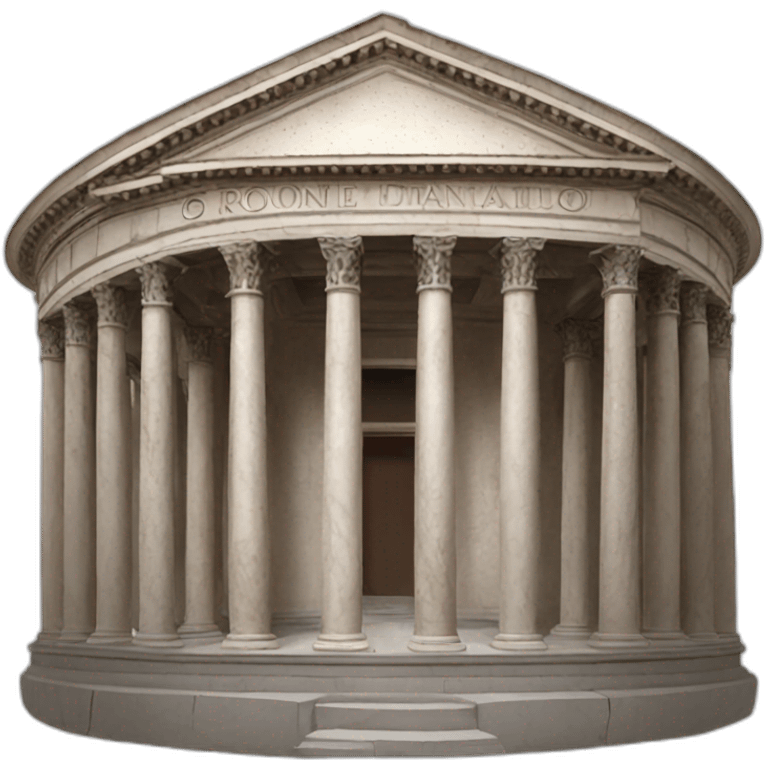 Rome pantheon emoji