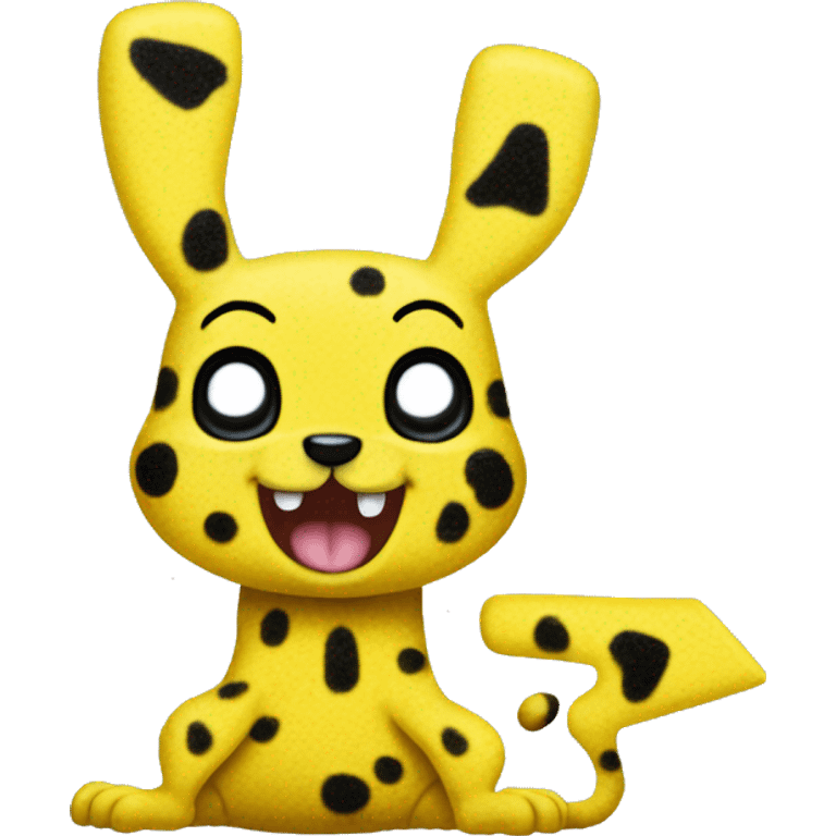 Marsupilami Pikachu Sponge Bob emoji