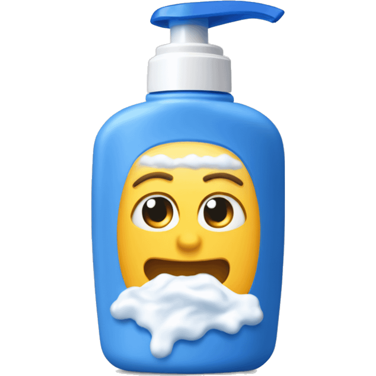 cerave washing foam bottle emoji