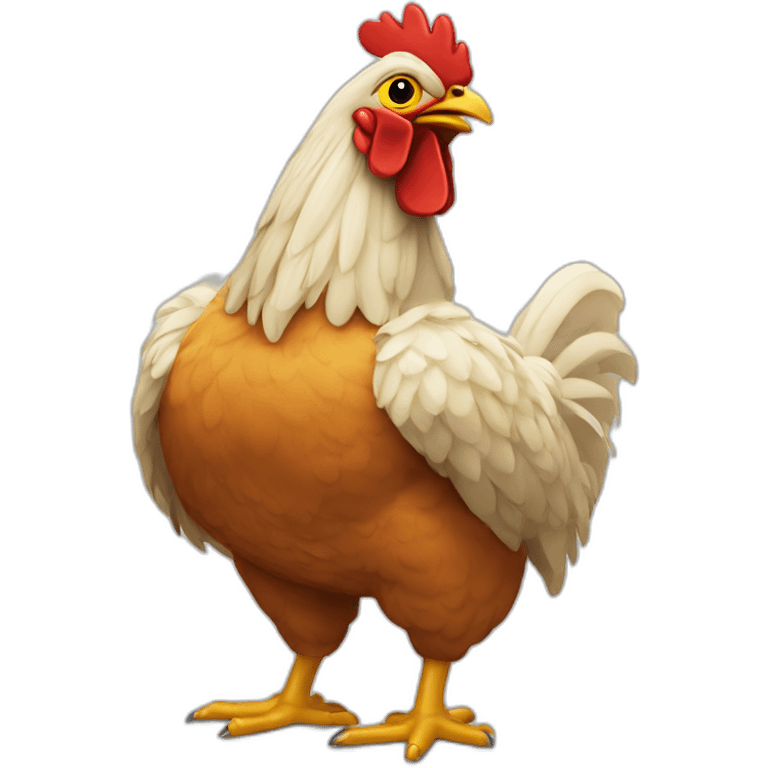 el pollo de okupas emoji