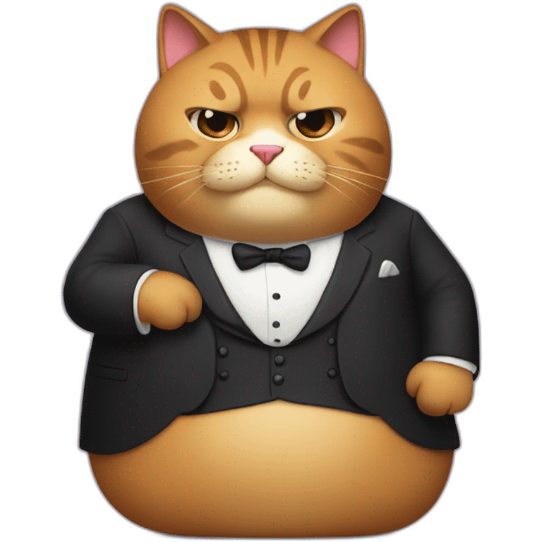 fat cat godfather emoji