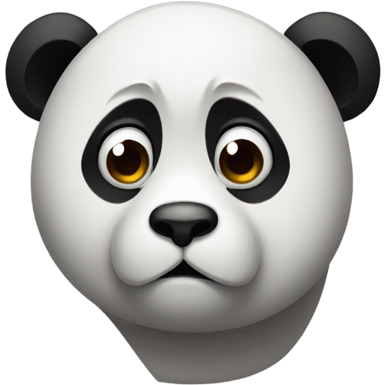 Sad panda emoji