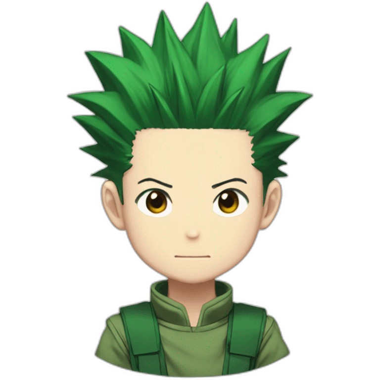 Gon from hunter x hunter emoji