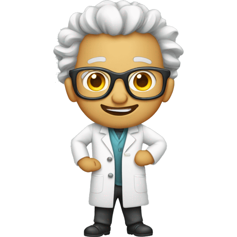 crazy scientist emoji