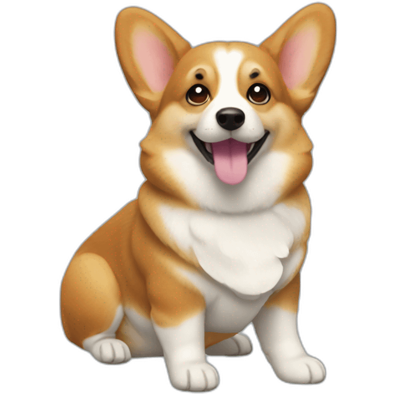 bi g-corgi emoji