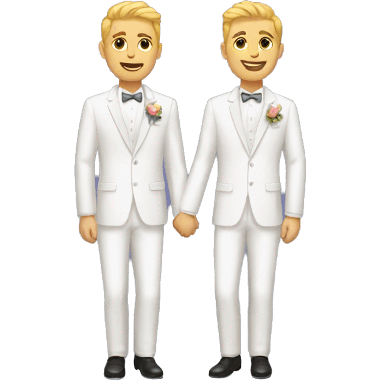 Gay wedding emoji