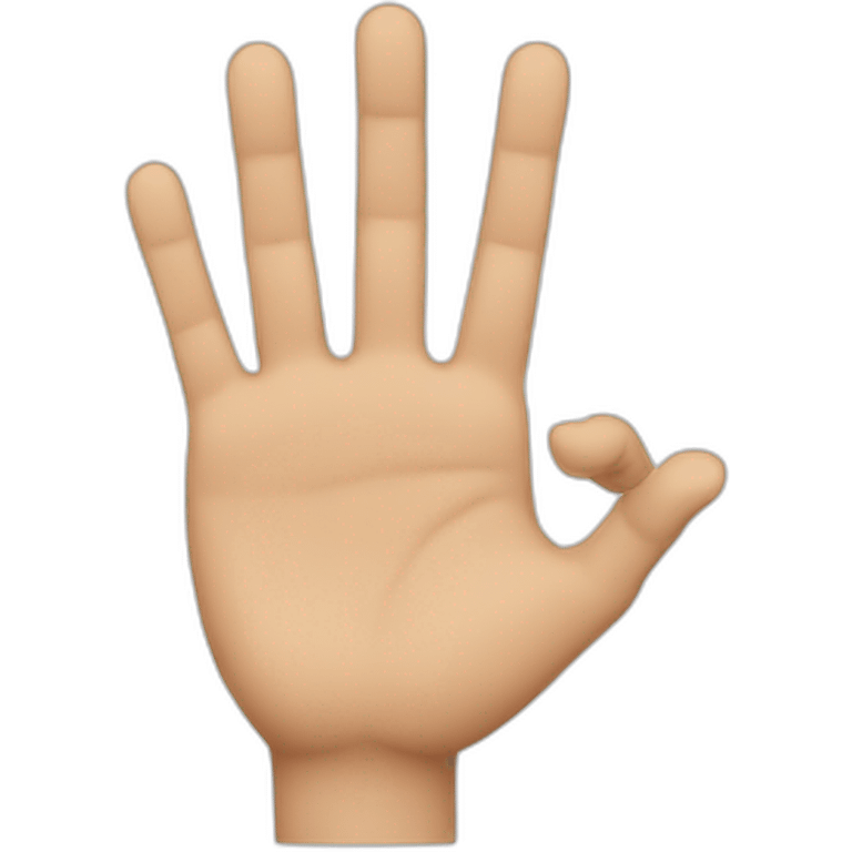 hand with 15 fingers emoji