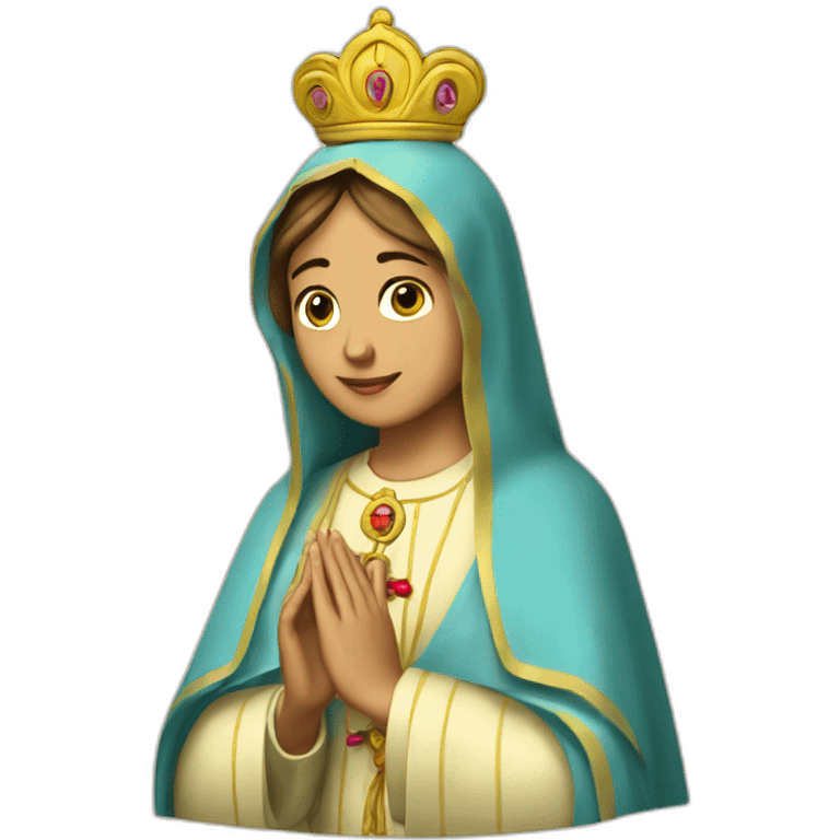 La Virgen Maria emoji