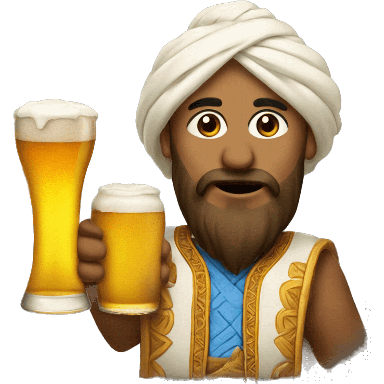 Khinkali and beer emoji