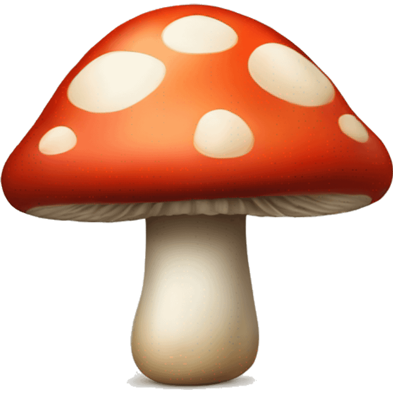 Mushroom with Santa hat emoji