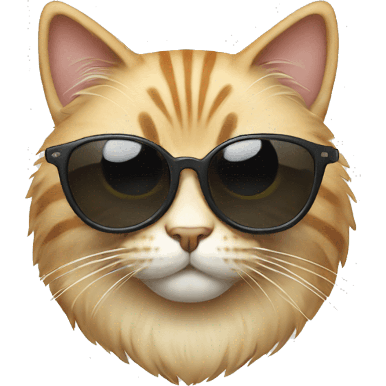 Cat with sunglasse emoji