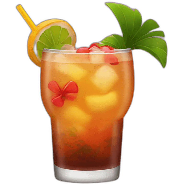 Mai tai emoji