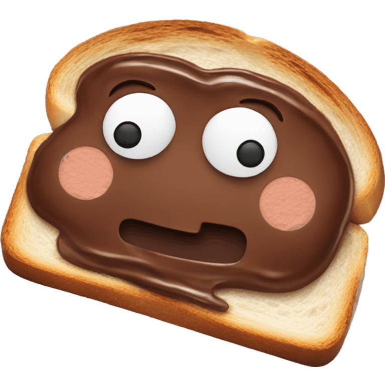 nutella on bread emoji