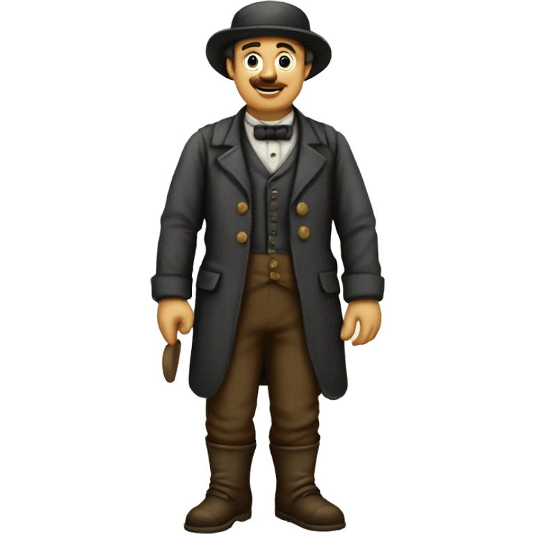 Victorian era worker man Factory emoji