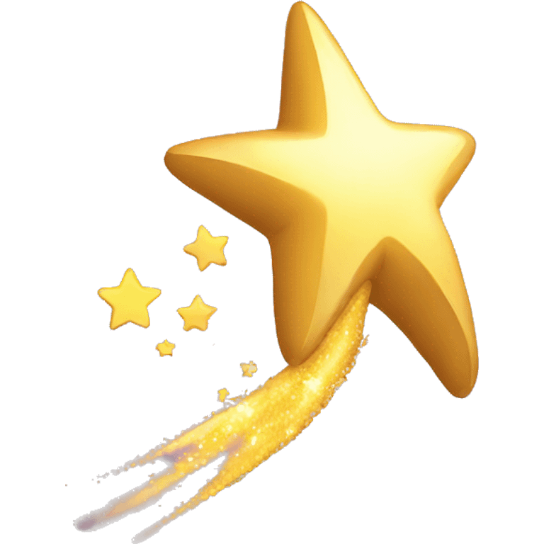 Shooting star emoji